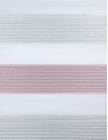 Ρολοκουρτίνα διπλή zebra μεταλλιζέ με πιέτα 808200-03 ροζ-ασημί