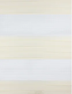 Ρολοκουρτίνα διπλή zebra RM-04 κρεμ