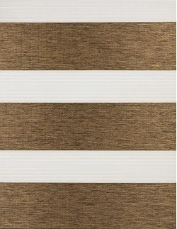 Ρολοκουρτίνα διπλή zebra RM-23 καφέ