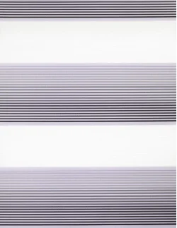 Ρολοκουρτίνα διπλή zebra ντεγκραντέ με πιέτα Z-203-05 μωβ-γκρι-μαύρο