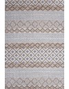 Χαλί 4 εποχών Mambo 8206/975 μπεζ εκρού Boho γεωμετρικά σχέδια με το μέτρο - Colore Colori