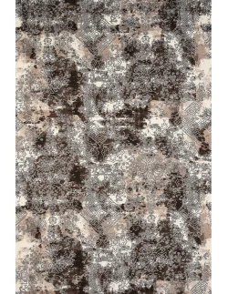 Χαλί vintage καφέ μπεζ Thema 4645/958 με το μέτρο - Colore Colori