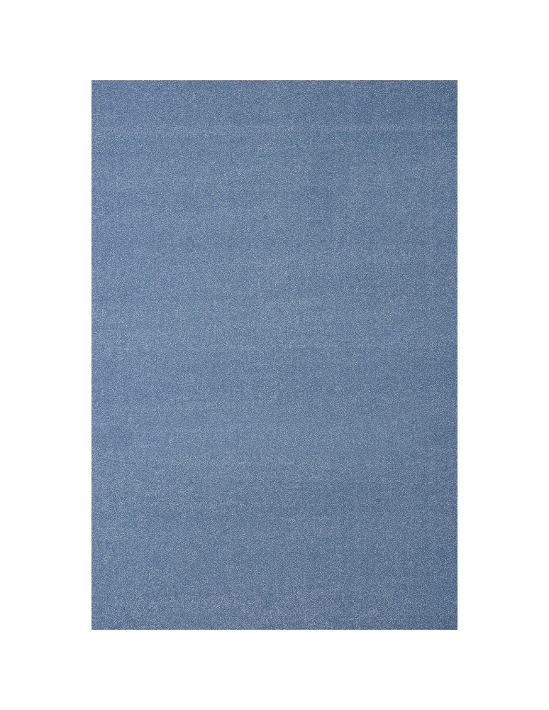 Μονόχρωμο χαλί μπλε Diamond 5309/031 με το μέτρο - Colore Colori