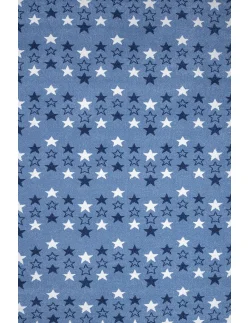Παιδικό χαλί Diamond kids 8469/330 ραφ μπλε αστεράκια με το μέτρο - Colore Colori