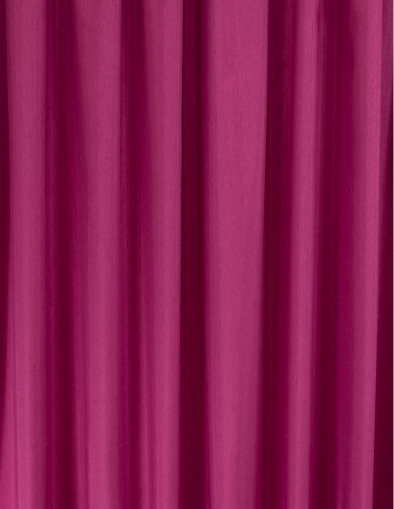 Έτοιμη κουρτίνα (200x280) - Λονέτα DECO φούξια + Δώρο δέστρα φουρκέτα, σε 78 χρώματα