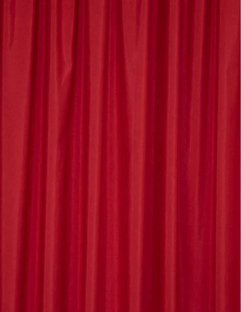 Έτοιμη κουρτίνα (200x280) - Λονέτα DECO κόκκινη + Δώρο δέστρα φουρκέτα, σε 78 χρώματα