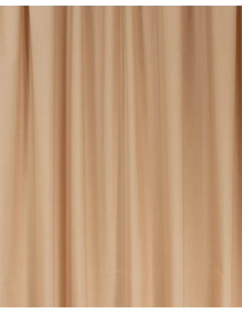 Έτοιμη κουρτίνα (200x280) - Λονέτα DECO μπεζ + Δώρο δέστρα φουρκέτα, σε 78 χρώματα