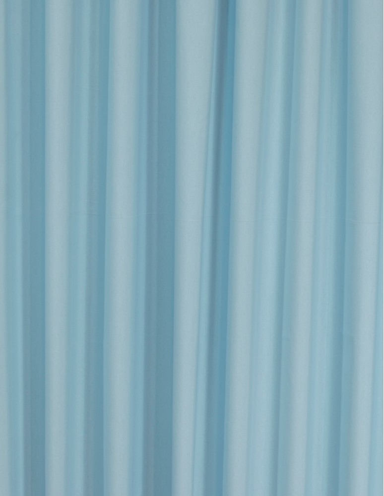 Έτοιμη κουρτίνα (200x280) - Λονέτα DECO σιέλ + Δώρο δέστρα φουρκέτα, σε 78 χρώματα