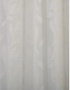 Έτοιμη ραμμένη κουρτίνα με ειδική τρέσα διπλής τοποθέτησης LUXURY - Γάζα ζακάρ εκρού-ιβουάρ ημιδιάφανη