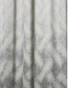 Έτοιμη ραμμένη κουρτίνα με ειδική τρέσα διπλής τοποθέτησης LUXURY - Ζακάρ μελανζέ εκρού-γκρι αδιάφανο