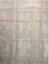Έτοιμη ραμμένη κουρτίνα με ειδική τρέσα διπλής τοποθέτησης LUXURY - Ζακάρ μελανζέ μπεζ-λαδί-εκρού αδιάφανο