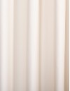 Έτοιμη ραμμένη κουρτίνα με κρίκους (200x280) - Ζακάρ εκρού μονόχρωμο αδιάφανο