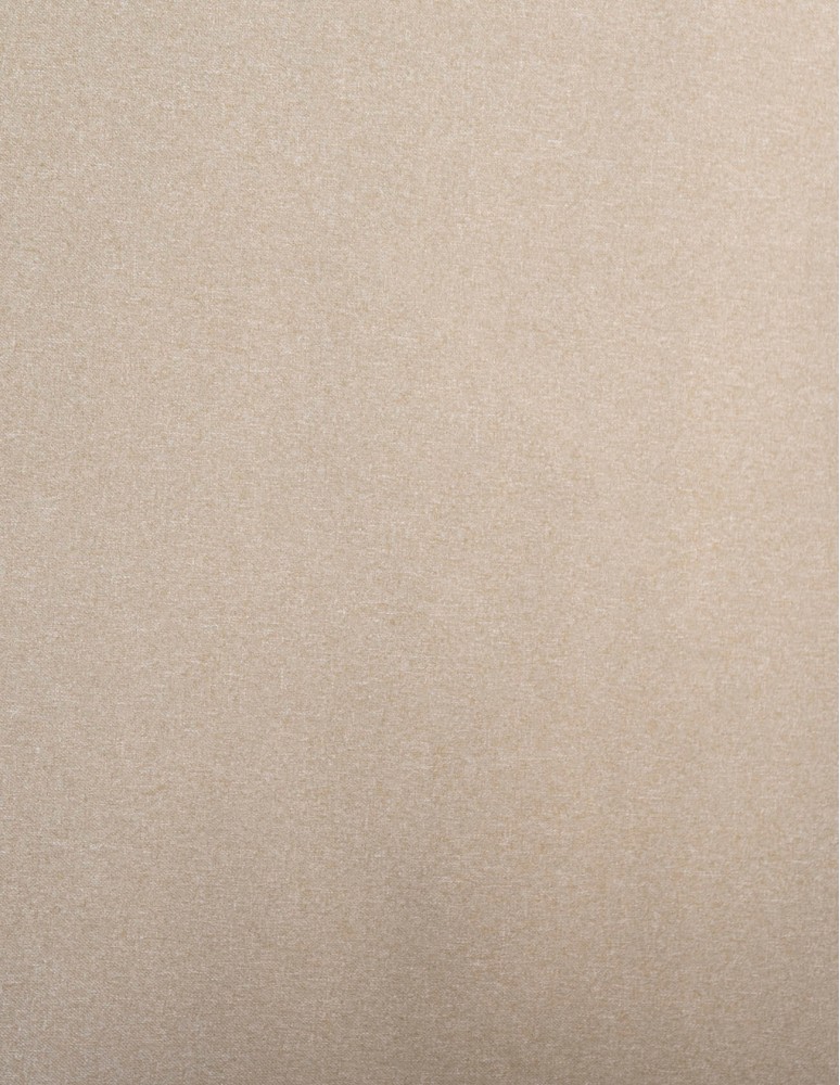 Έτοιμη ραμμένη κουρτίνα με κρίκους (200x280) - Ζακάρ λαδί-μπεζ μονόχρωμο αδιάφανο