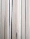 Έτοιμη ραμμένη κουρτίνα με κρίκους (200x280) - Ζακάρ λευκό-μπλε-σιέλ ημιδιάφανο