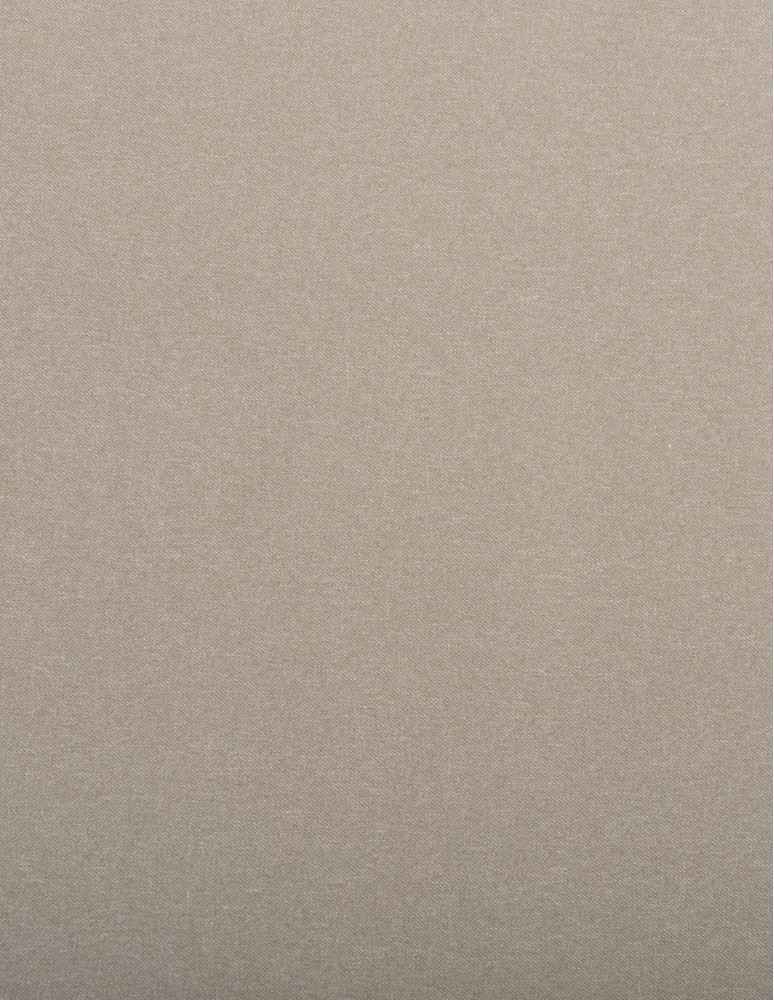Έτοιμη ραμμένη κουρτίνα με κρίκους (200x280) - Ζακάρ μόκα-γκρι μονόχρωμο αδιάφανο