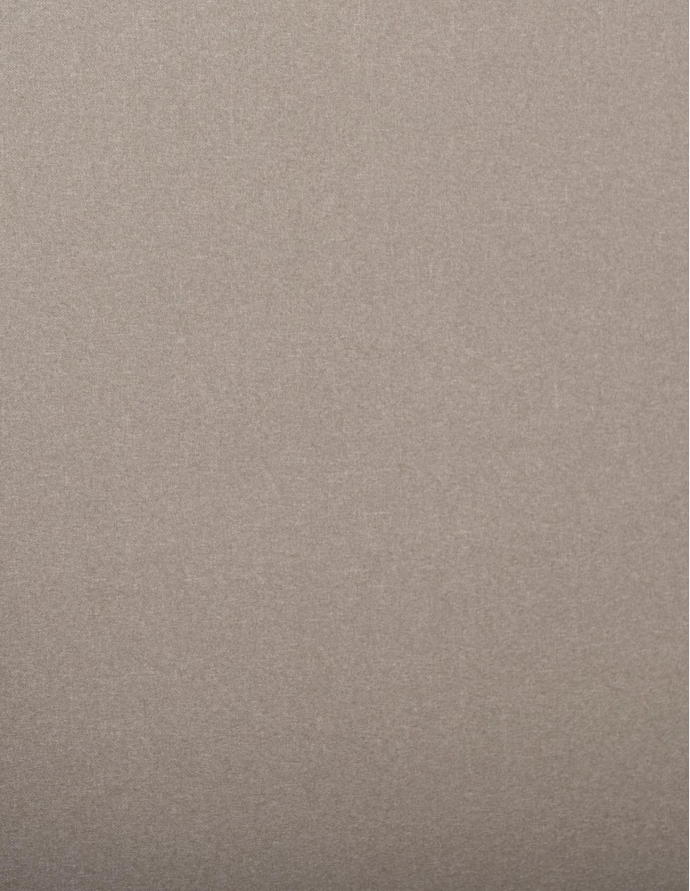 Έτοιμη ραμμένη κουρτίνα με κρίκους (200x280) - Ζακάρ μόκα μονόχρωμο αδιάφανο