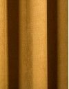 Έτοιμη ραμμένη κουρτίνα με κρίκους (200x283)- Velour Suet κεχριμπάρι αδιάφανη