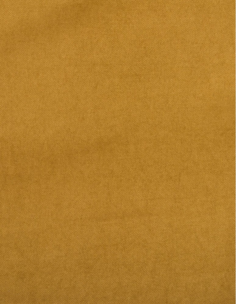 Έτοιμη ραμμένη κουρτίνα με κρίκους (200x283)- Velour Suet κεχριμπάρι αδιάφανη
