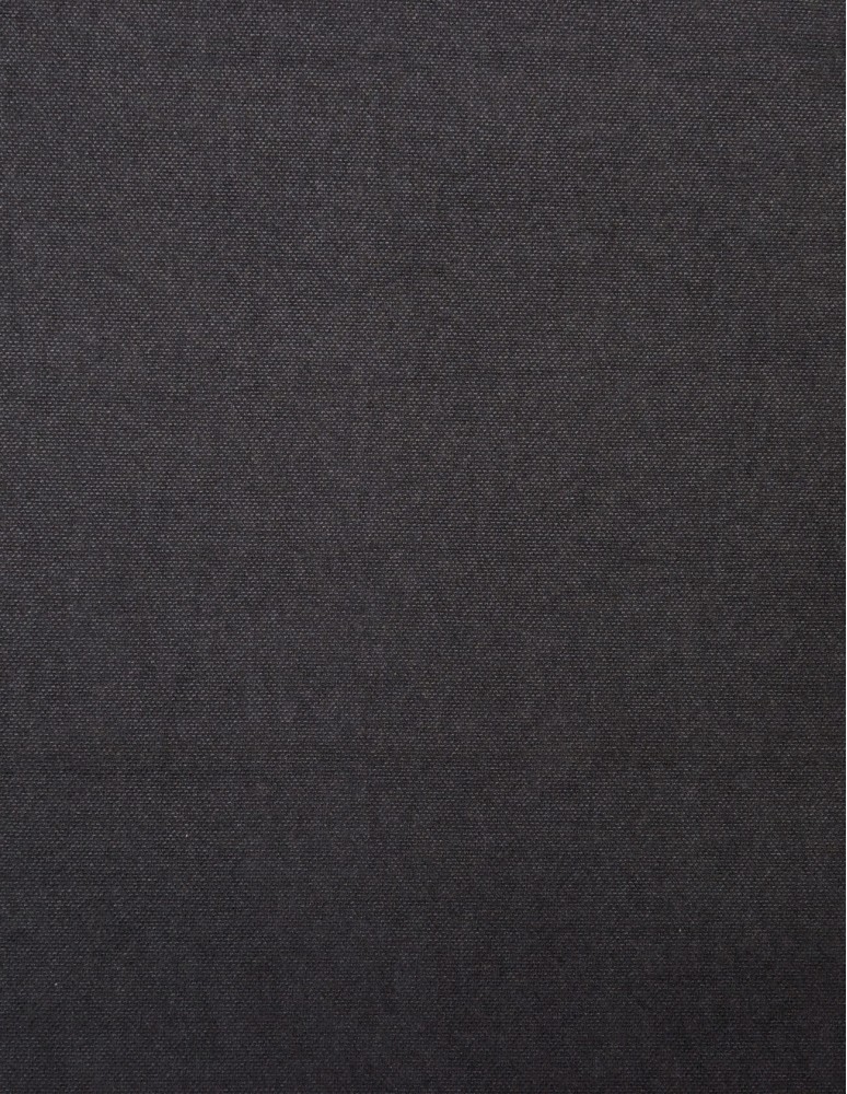 Έτοιμη ραμμένη κουρτίνα με κρίκους (200x283)- Velour Suet μαύρη αδιάφανη