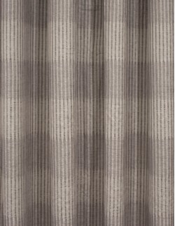 Έτοιμη ραμμένη κουρτίνα με κρίκους (270x280)- Γάζα Ζακάρ μόκα ντεγκραντέ ημιδιάφανη