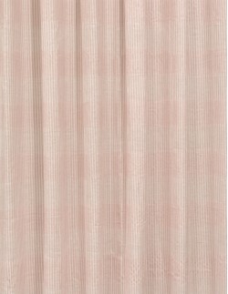Έτοιμη ραμμένη κουρτίνα με κρίκους (270x280)- Γάζα Ζακάρ ντεγκραντέ ροζ ημιδιάφανη