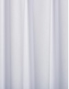 Έτοιμη ραμμένη κουρτίνα με τρέσα (200x290) - Velour Suet λευκή αδιάφανη με ειδική τρέσα διπλής τοποθέτησης