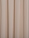 Έτοιμη ραμμένη κουρτίνα με τρέσα (280x280)- Ζορζέτα κρεπ μπεζ μονόχρωμη ημιδιάφανη