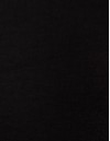 Έτοιμη ραμμένη κουρτίνα με τρέσα (300x280) - Γάζα μονόχρωμη μαύρη ημιδιάφανη