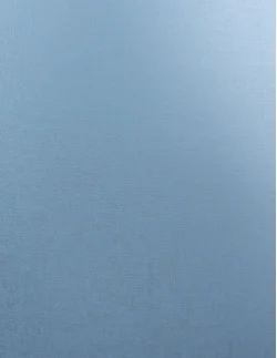 Έτοιμη ραμμένη κουρτίνα με τρέσα (300x280)- Γάζα μονόχρωμη σιέλ ημιδιάφανη