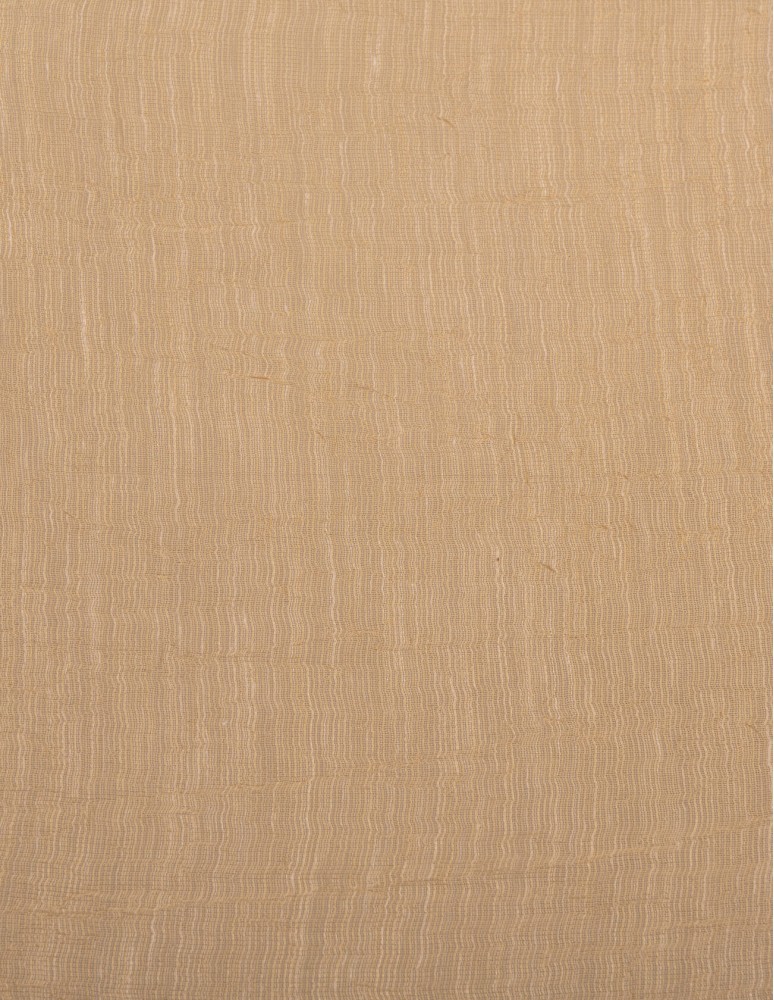 Έτοιμη ραμμένη κουρτίνα με τρέσα (300x280) - Οργάντζα μονόχρωμη κίτρινη ημιδιάφανη