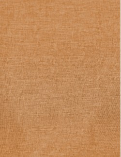 Έτοιμη ραμμένη κουρτίνα με τρέσα (300x280)- Πλαϊνό λινού τύπου πορτοκαλί αδιάφανο