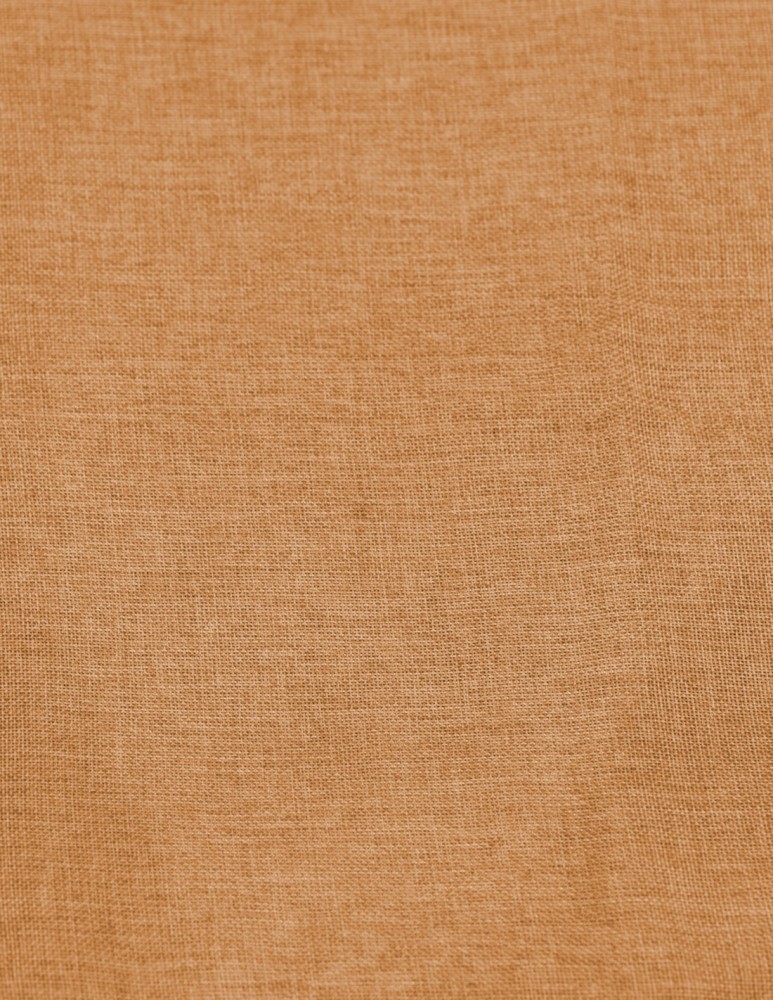 Έτοιμη ραμμένη κουρτίνα με τρέσα (300x280)- Πλαϊνό λινού τύπου πορτοκαλί αδιάφανο