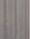 Έτοιμη ραμμένη κουρτίνα με τρέσα (300x290)- Οργάντζα ριγέ καφέ σκούρο/μπεζ ημιδιάφανη