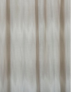 Έτοιμη ραμμένη κουρτίνα με τρέσα (300x290)- Ζακάρ μπεζ ημιδιάφανη