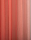 Έτοιμη ραμμένη κουρτίνα με τρέσα (300x300) - Γάζα ντεγκραντέ πορτοκαλί - λευκή ημιδιάφανη