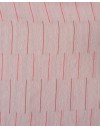 Έτοιμη ραμμένη κουρτίνα με τρέσα (300x300)- Ζακάρ ροζ/ροδί ημιδιάφανη