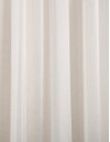 Έτοιμη ραμμένη κουρτίνα με τρέσα LUXURY - Plain Elegance υπόλευκη ημιδιάφανη