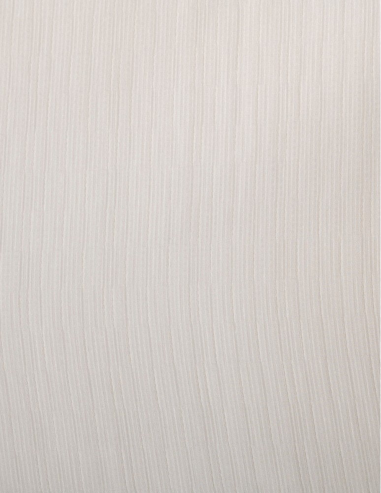 Έτοιμη ραμμένη κουρτίνα με τρέσα LUXURY - Soft Line υπόλευκη ημιδιάφανη