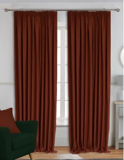 Ύφασμα με το μέτρο  - Λονέτα DECO μονόχρωμη καφέ, διατίθεται σε 86 χρώματα