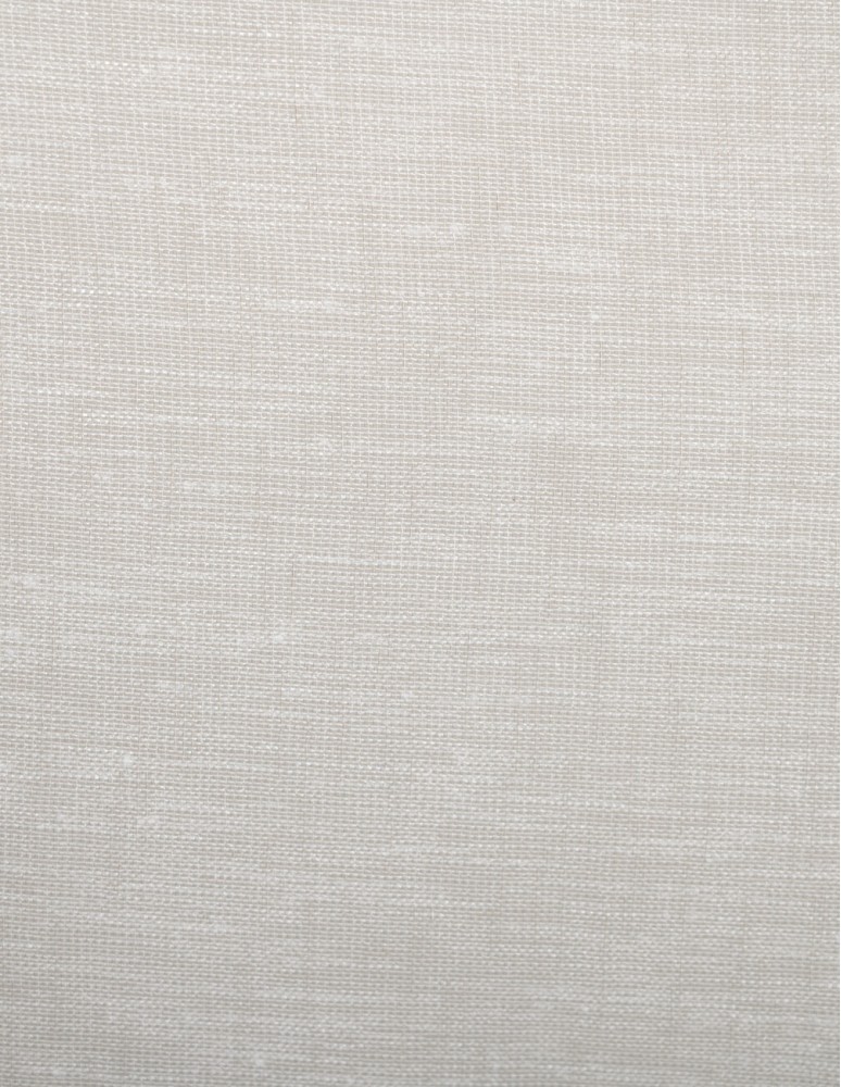 Κουρτίνα με το μέτρο - Lino φλάμμα μπεζ της άμμου ημιδιάφανη