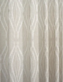 Κουρτίνα με το μέτρο -Ζακάρ Modern Linen γκρεζ ημιδιάφανο