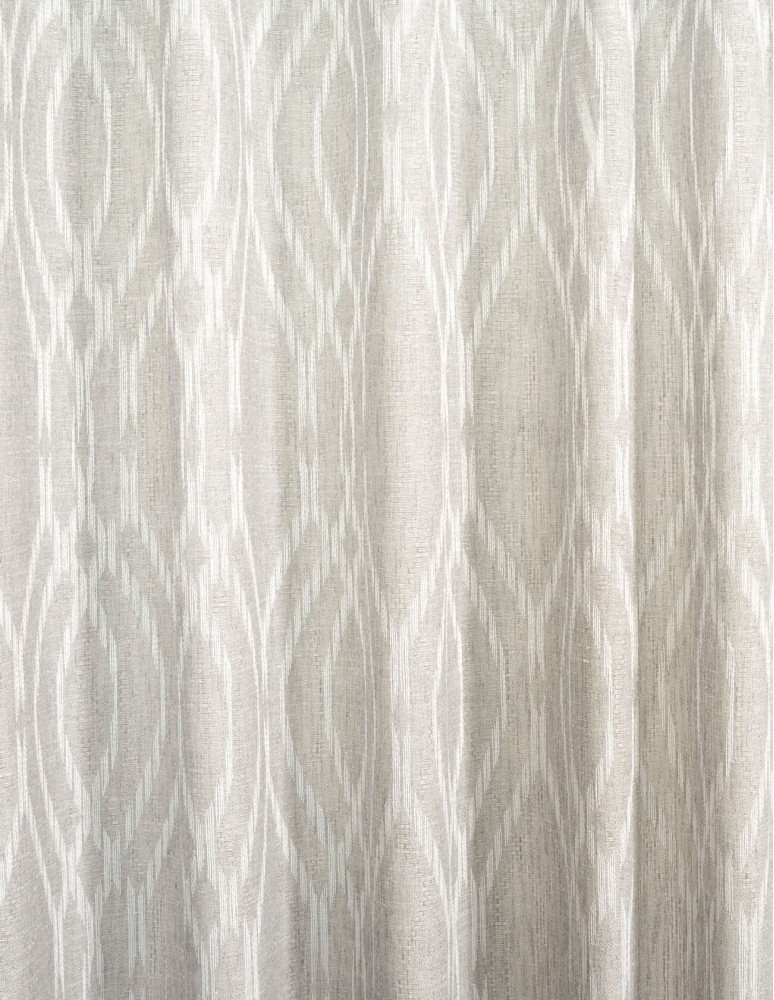 Κουρτίνα με το μέτρο - Ζακάρ Modern Linen γκρι ημιδιάφανο