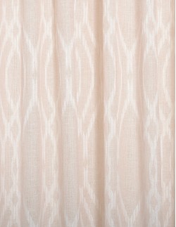 Κουρτίνα με το μέτρο - Ζακάρ Modern Linen πούδρα ημιδιάφανο