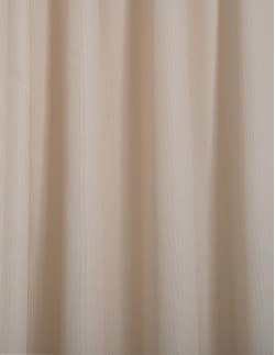 Κουρτίνα με το μέτρο - Ζακάρ μπεζ μονόχρωμο ημιδιάφανο