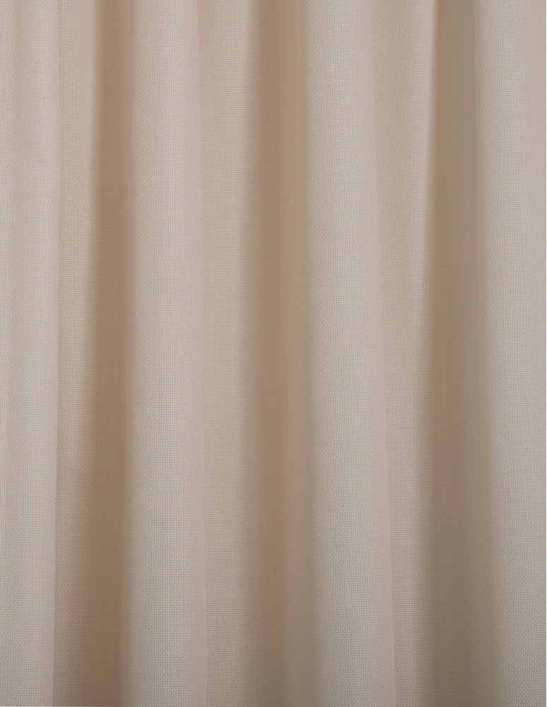 Κουρτίνα με το μέτρο - Ζακάρ μπεζ μονόχρωμο ημιδιάφανο
