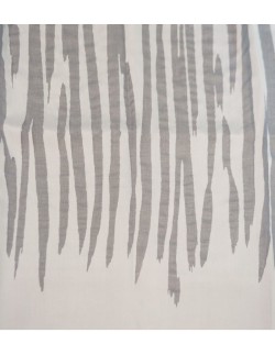 Κουρτίνα με το μέτρο - Ζορζέτα ντεβορέ ματ με διαφάνειες ημιδιάφανη