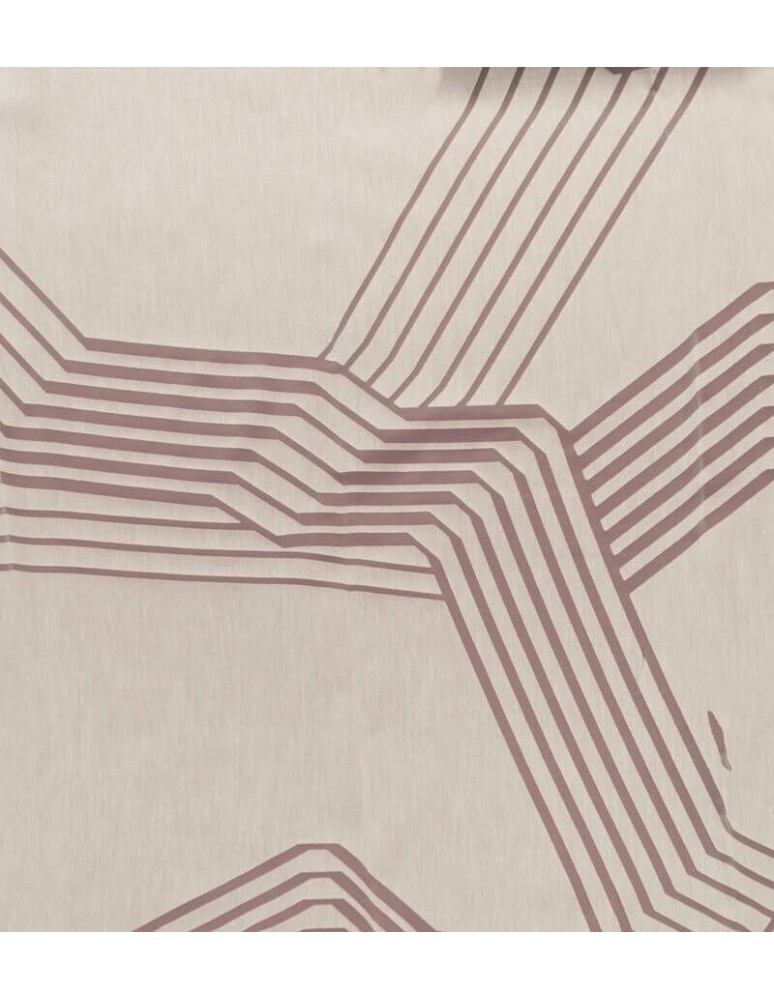 Κουρτίνα με το μέτρο - Ζορζέτα ντεβορέ ματ με διαφάνειες ημιδιάφανη