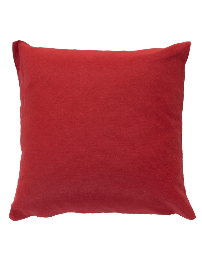 Μαξιλάρι διακοσμητικό κόκκινο με φερμουάρ (45 x 45) - Elite Home Premium Collection