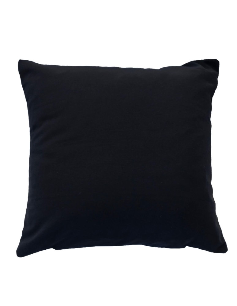 Μαξιλάρι διακοσμητικό μαύρο-μπλε με φερμουάρ (45 x 45) - Elite Home Premium Collection