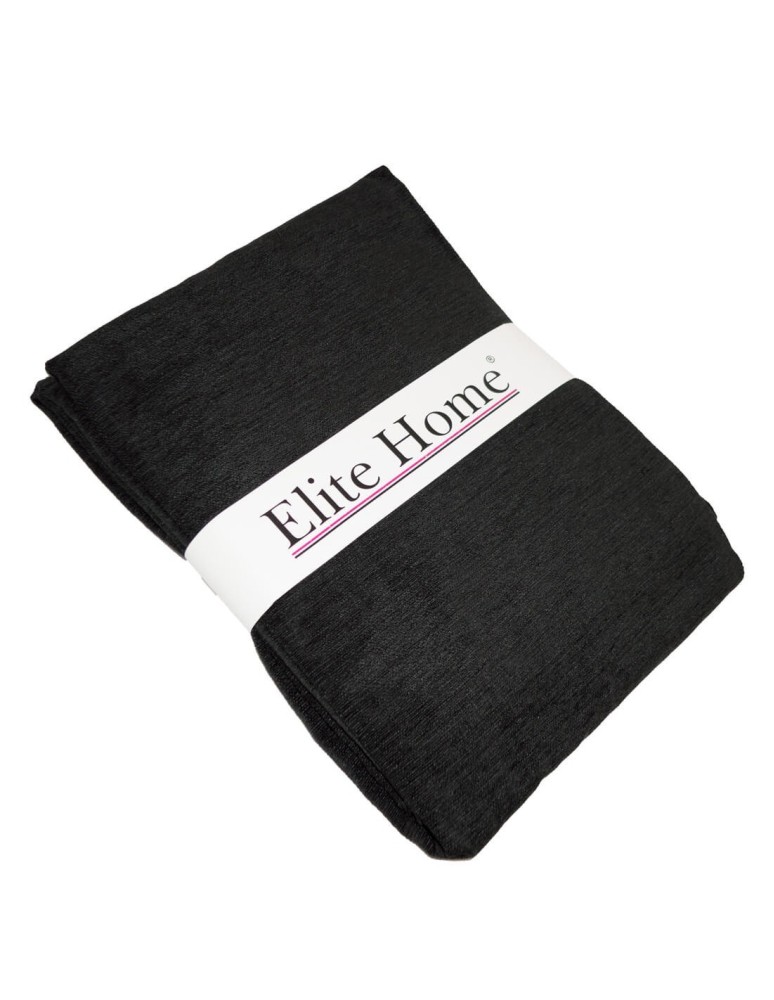 Ριχτάρι μονόχρωμο μαύρο Elite Home Premium Collection - 2 Όψεων, 4 διαστάσεις